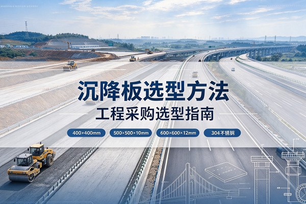 东区沉降板选择方法