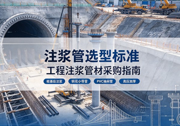 东区注浆管选型标准